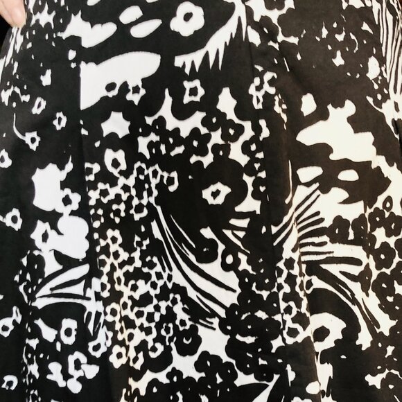 Talbots Black & White Size 10 Skirt - Picture 9 of 14